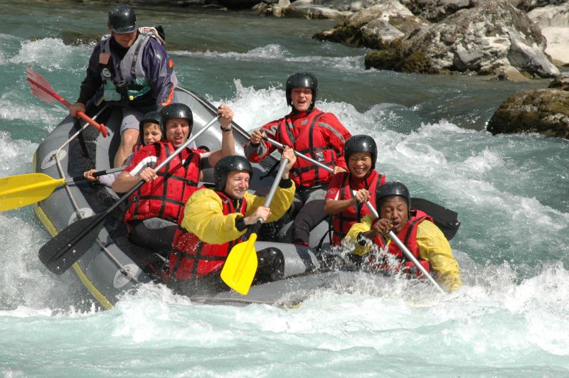 rafting